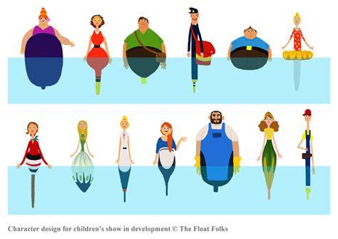 The Float Folks - Character design on Behance