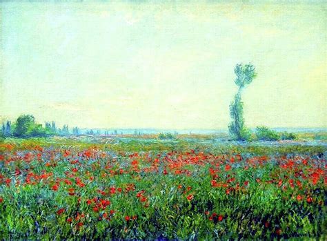 Claude Monet - Poppy Field Painting by Vladimir Lomaev - Pixels