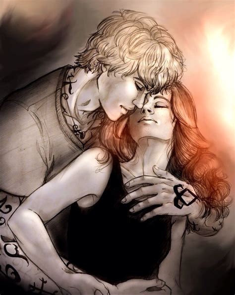 Jace and Clary - Jace & Clary Fan Art (36114810) - Fanpop