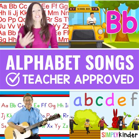 Teacher Approved Alphabet Songs - Simply Kinder