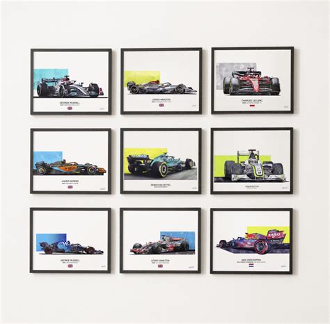 F1 Art Prints and Posters - Limited Edition F1 Artwork