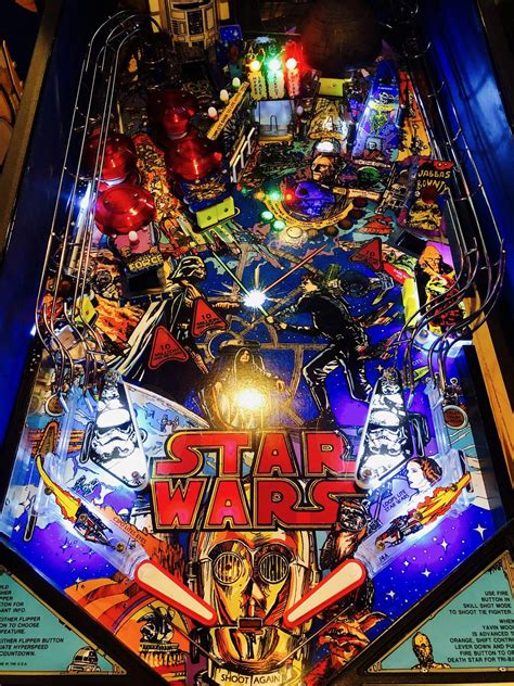 Star Wars Pinball Machine by Data East | Pinball Alley