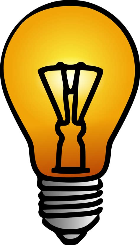 Clip Art: Light Bulb Bulb RSS | Clipart Panda - Free Clipart Images