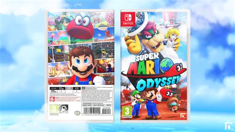 Super Mario Odyssey Box Art - pic-lard