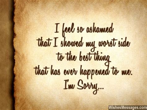 I Am Sorry Messages for Husband: Apology Quotes for Him | Apologizing ...