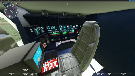 Airwolf - Updated Interior - Helicopters by flightsim-squadron