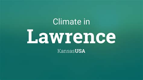 Climate & Weather Averages in Lawrence, Kansas, USA