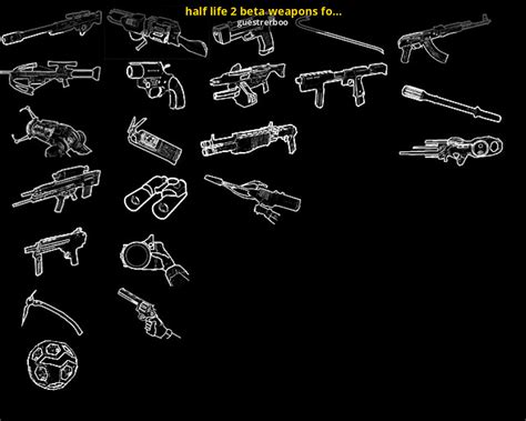 half life 2 beta weapons for classes [Team Fortress Classic] [Projects]