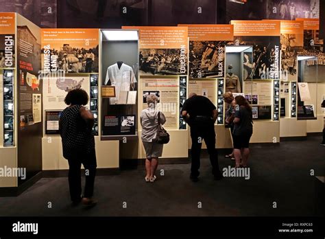 National Civil rights museum Memphis Tennessee Stock Photo - Alamy