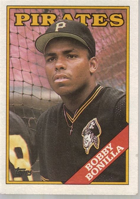 1988 Bobby Bonilla Topps Baseball Card - Baseball Cards