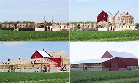 Amish barn rises from the ground in incredible time-lapse video | Daily ...