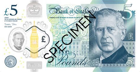 King Charles III notes revealed by Bank of England