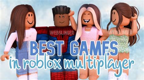 Top 10 be multiplayer roblox games || best games to play with your ...