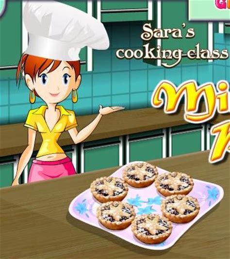 sara cooking class mince pies recipe game online