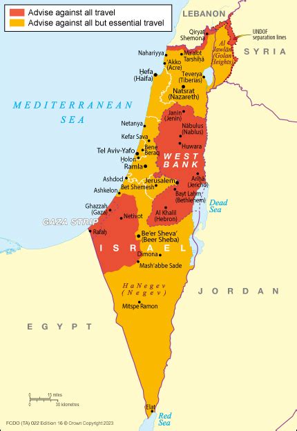 The Occupied Palestinian Territories travel advice - GOV.UK