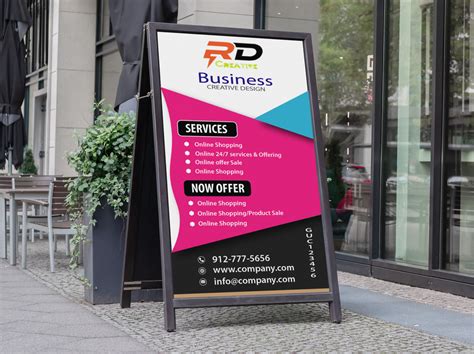 Business Signage Design by Arafat hossain on Dribbble