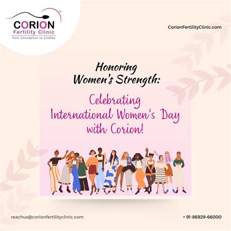 Corion Fertility Clinic on LinkedIn: #corionfertilityclinic #internationalwomensday # ...