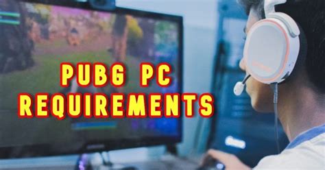 PUBG Game PC Requirements: What is the Minimum and Recommended ...