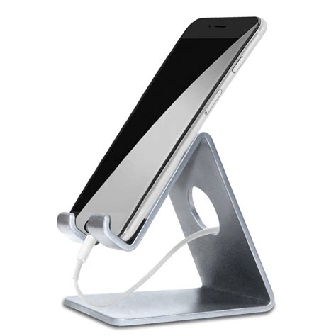 ELV Desktop Cell Phone Stand Tablet Stand, Aluminum Stand Holder for ...