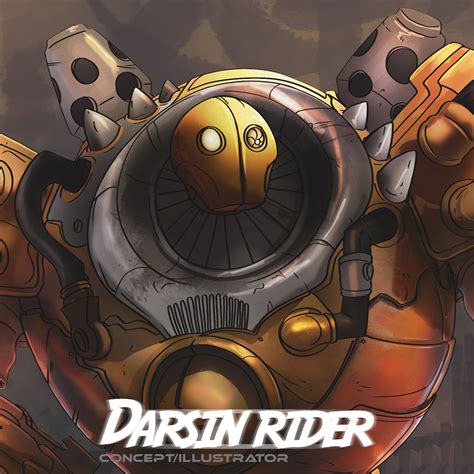 Darsin Rider - League of legends Blitzcrank Fanart