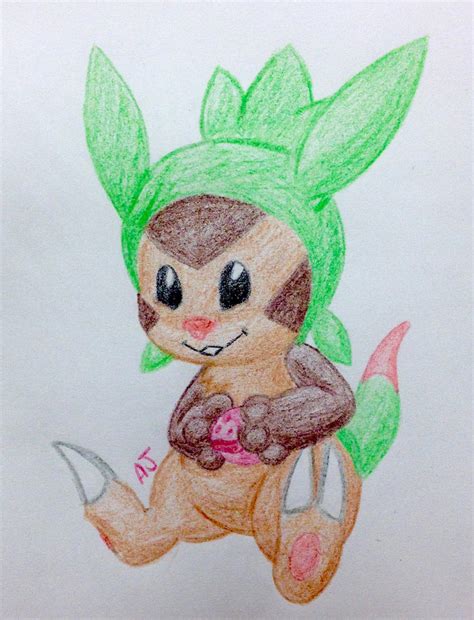 Chespin by Meowthiroth on DeviantArt