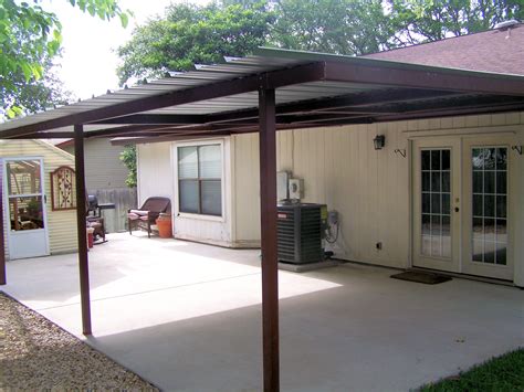 Attached Lean To Patio Cover North West San Antonio - Carport Patio ...