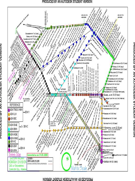 Howrah - System Map 2020 | PDF