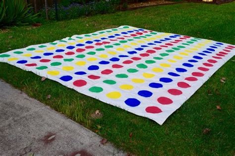 Giant Twister with Traditional Spinner Backyard games yard | Etsy