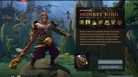 Introducing The Monkey King Dota 2 7.0 Game Intro - YouTube