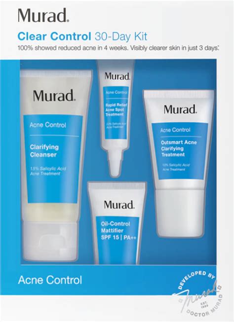 Murad Clear Control 30-Day Acne Kit Review - Acne Treatment Reviews