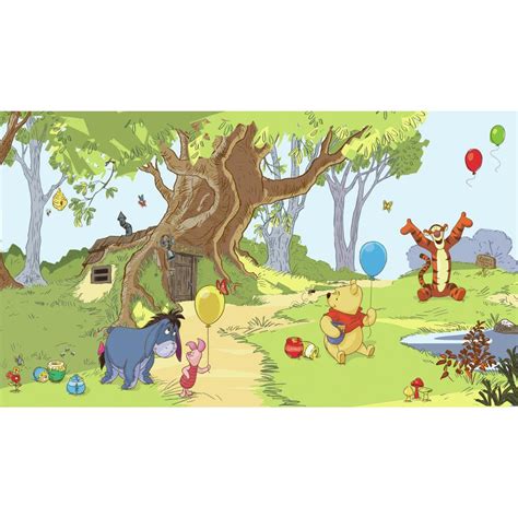 Pooh & Friends XL Wallpaper Mural – RoomMates Decor