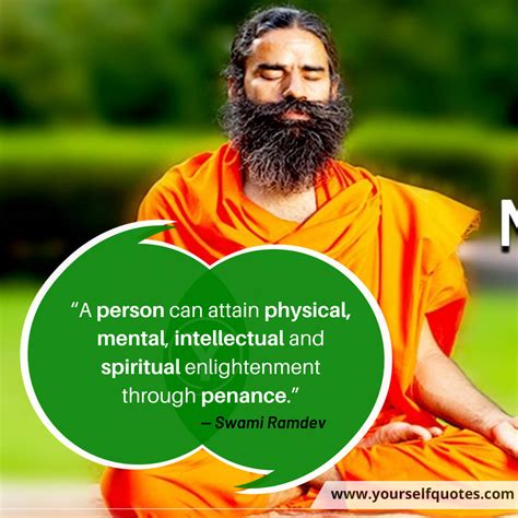 Yoga Guru Swami Ramdev Baba Wisdom Quotes | ― YourSelfQuotes