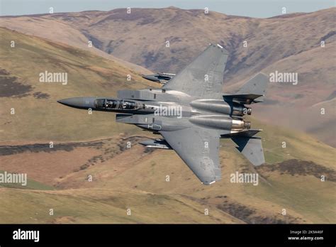 Mach Loop F-15 Stock Photo - Alamy