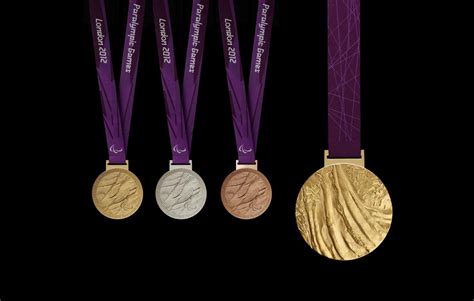 London 2012 Paralympic Medals - Official Photos & History