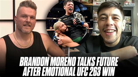 Brandon Moreno Talks What's Next As UFC Flyweight Champion | Pat McAfee Show - Win Big Sports