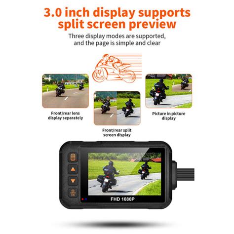 Waterproof Motorcycle Dash Cam Front And Rear – ToHitTheRoad