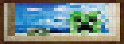 Minecraft creeper painting has been remake to much higher quality the image resolution is ...