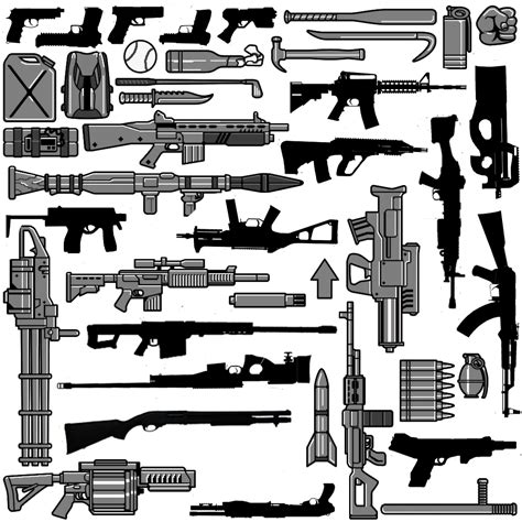 Real weapon icons pack (BLACK) - GTA5-Mods.com