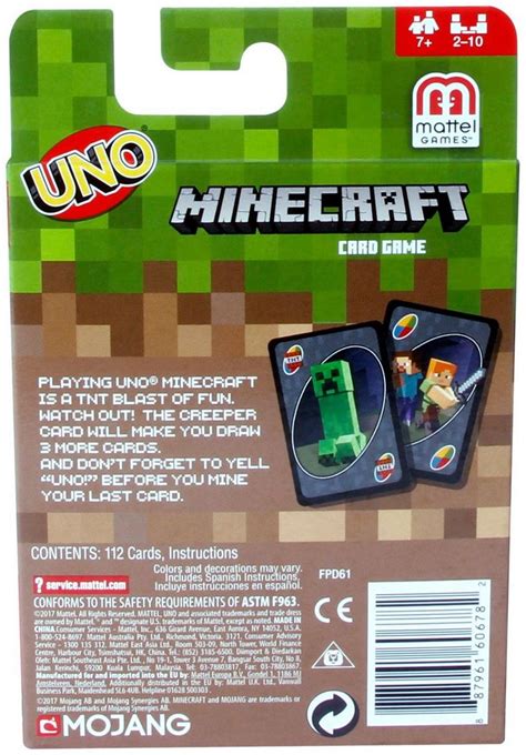 UNO Minecraft Card Game