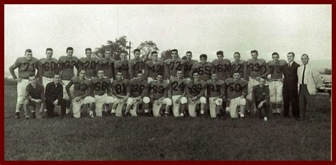 Halifax High School – Football Team, 1962 – Lykens Valley: History ...