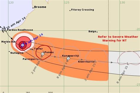 Tropical low from Cyclone Ilsa to impact Northern Territory's south this weekend, BOM forecasts ...