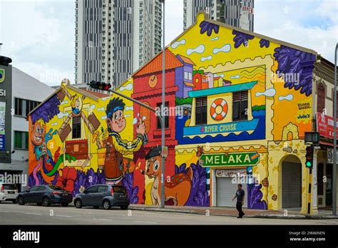 Street Art in Malacca, Malaysia Stock Photo - Alamy