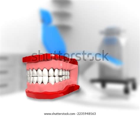 Human Tooth Anatomy On Dental Background Stock Illustration 2235948563 ...