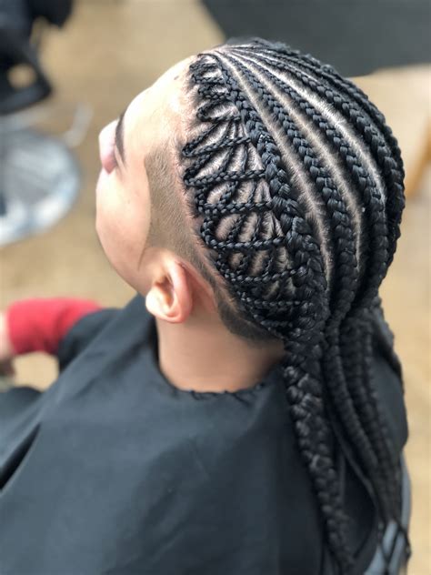 Pin by braidsbyjackie on Braids for guys | Cornrow hairstyles for men ...