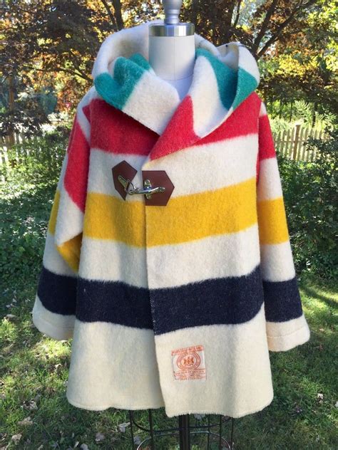 Hudson Bay Vintage Blanket Custom Coats | Etsy Canada | Vintage blanket ...