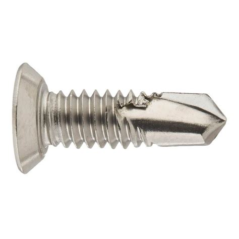 Self drilling screws for metal - phillips undercut countersunk head - drill point