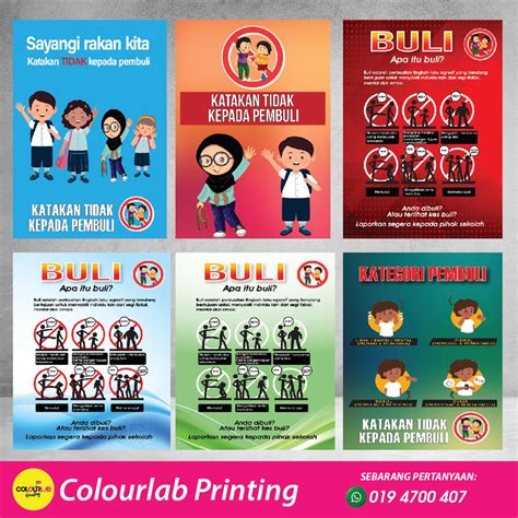 Banner Buli di sekolah | Shopee Malaysia