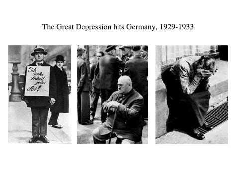 PPT - The Crash: Germany in the Great Depression History 323 / March 22 ...