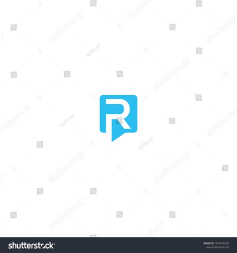 R Letter Vector Logo Abstract Vector Stock Vector (Royalty Free) 1267878238 | Shutterstock