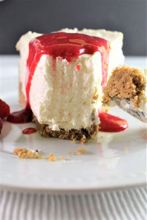 Gluten Free No Bake Cheesecake - Let Them Eat Gluten Free Cake